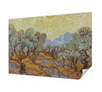 Tulup Wall Mural Adhesive 312x219 cm Wall Installation Easy to Clean Sticky Back for The Living Room, Bedroom, and Hallway Home Decoration Photographic Design - Olive Trees