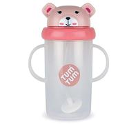 TUM TUM Tippy Up Free Flow Sippy Cup (No Valve), Sippy Cup for Toddlers, BPA Free (Betsy Bear 300ml)