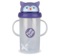 TUM TUM Tippy Up Free Flow Sippy Cup (No Valve), Sippy Cup for Toddlers, BPA Free (Olivia Owl 300ml)