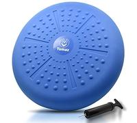 Tumaz Wobble Cushion - Wiggle Seat to Improve Sitting Posture & Stay Focused for Sensory Kids, Balance Disc to Core Strength & Flexible Seating [Extra Thick Balance Board, Pump Included Wobble Board]