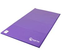 Tumbl Trak Folding Tumbling Panel Mat for Gymnastics, Cheer, Dance, and Fitness, Purple, 1.2 m x 2.4 m x 3.5 cm