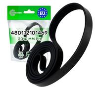 Tumble Dryer Belt 2010 Poly-V with Original Code 480112101469 481010824411 C00311014 C00447908 for Whirlpool - MADE IN EU - Warranty 5 Years - ONIX TECH