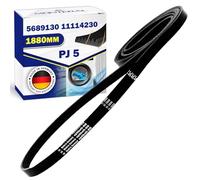 Tumble Dryer Belt Poly-V 1880 PJ 5 with the Original Code 5689130 11114230 for Miele - MADE IN GERMANY - Warranty 10 Years - MONTERAL