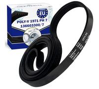 Tumble Dryer Belt Poly-V 1971 PH 7 with the Original Code 136603300/7 1366033007 for Electrolux for AEG 00416582 416582 for Bosch for Siemens - MADE IN EU - Warranty 10 Years - MONTERAL