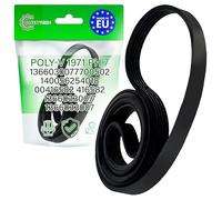 Tumble Dryer Belt Universal Poly-V 1971 PH 7 with The Original Code 136603300/7 1366033007 for AEG 00416582 416582 for Bosch for Siemens - Made in EU - Warranty 5 Years - ONIX TECH