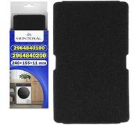 Tumble Dryer Filter Sponge 240x155x11mm 2964840100 2964840200 for Beko