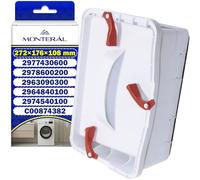Tumble Dryer Filter with Holder 272x176x108 mm with Original Code 2977430600 2978600200 2963090300 2974540100 2964840100 for Beko C00874382 for Whirlpool for Indesit - Warranty 10 Years - MONTERAL