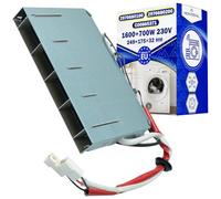 Tumble Dryer Heater Element 1600+700W 230V with the Original Code 2976680200 C00865371 for Beko for Blomberg - MADE IN EU - Warranty 10 Years - MONTERAL