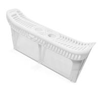 Tumble Dryer Lint Filter for Hotpoint TCAL83C6PZUK TCUD93B6GZUK C00286864 | Dryer Fluff Screen To Catch Loose Fibres And Help Maintain Airflow. Compatible for TCAM80CGZUK And TCUD93B6GZUK.