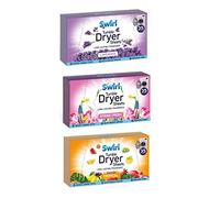 Tumble Dryer Sheets - 35 Sheets - 3 Packs Supplied Spring Fresh, Lavender, Tropical Total 105 Sheets Per Pack Supplied