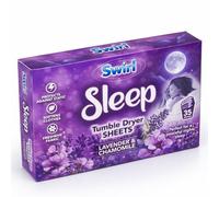 Tumble Dryer Sheets 35 Sheets for Long-Lasting Fresh Lavender & Chamomile Scent Freshness Booster Reduces Static, Cling, Freshens Clothes & Fabric Softener