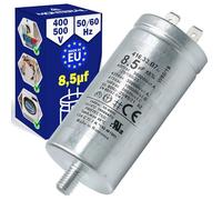 Tumble Dryer Starting Capacitor 8,5µf 400V - 500V 50/60Hz -25 to +70°C with the Original Code C00258619 for Indesit 482000023051 for Whirlpool - MADE IN EU - MONTERAL