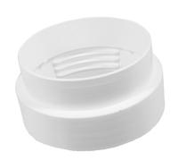 Tumble Dryer Vent Adaptor Threaded Female Duct Hose Outlet Connector (4" / 100mm)