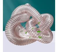 Tumble Dryer Vent Hose Flexable Dryer Vent Hoses for Small Space, Basement Window Exhaust Pipe/Through Wall Plate, Bellows Air Ducting 1 3 4 6 inch, Ventilation Duct(L 1.5 m(5ft),D 200mm (7 7/8"))