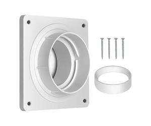 Tumble Dryer Vent Kit, Tumble Dryer Hose Connector, Dryer Vent Coupling Kit, Energy-Efficient Dryer Vent Connector, Dryer Vent Coupling for Wall Connection, Vent Connector for Reducing Consumption