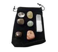 Tumbled Crystals & Selenite Set, Manifestation & Abundance