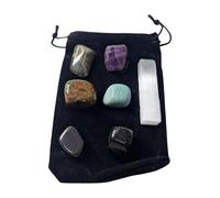 Tumbled Crystals & Selenite Set, Travel & Safe Journey