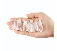 Tumbled Polished Natural Clear Quartz Crystals Points,Chakra Stones(100g)