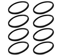 Tumbler Cup Lids Seal Gasket 20 oz for Yeti Tumbler Mugs, Silicone Lids Seals Gaskets Not Rubber Replacement for Yeti O-Ring Rambler Stainless Steel Insulated Tumblers Mug Fit for Ozark Trail, 8 Pcs