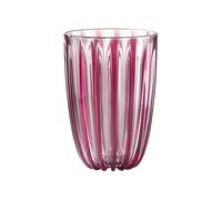 Guzzini - Tall Glass in bio-Based Plastic, Amethyst, Turtleneck