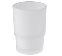 Tumbler Glass, Frosted Bathroom Rinsing Cup, Replacement Tumbler for Aomasi Toothbrush Holder