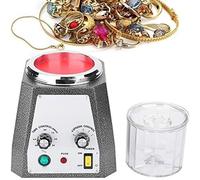 Tumbler Grinder, Reversible Polishing Machine, 400g Capacity Electric Jewelry Polisher, Automatic Deburring and Chamfering for Metal Parts and Hard Plastic