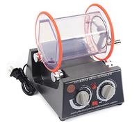 Tumbler Jewelry Polisher Mini Rotary Tumbler Polisher Barrel Polisher Jewelry Polishing Finishing Machine for Rock Stone Coins Polishing Bead 3Kg 220V