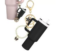 Tumbler Keychain Accessories for Stanley Cup Two Way Cute Charms Chapstick Lip Balm Holder Women Purse Handbag