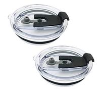 Tumbler Lids Spillproof 20 Oz,2 Replacement Lids for 20 oz YETI Rambler, Old Style Rtic ,BPA Free & Straw Friendly,Spill-proof Lids,Covers for 20 Ounce Tumbler Cup