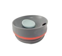 Tumbler Replacement Slider Lid Compatible for Owala SmoothSip 20oz 12oz, Leakproof Accessories Top Cover Compatible with Owala SmoothSip Slider 12oz 20oz Coffee Tumbler (Grey)