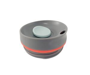 Tumbler Replacement Slider Lid Compatible for Owala SmoothSip 20oz 12oz, Leakproof Accessories Top Cover Compatible with Owala SmoothSip Slider 12oz 20oz Coffee Tumbler (Grey)