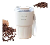 Tumbler With Straw - 360ml Tumbler Cup Straw Water Bottle Cups | Straw Cup Tumbler | Coffee Straws Glass Lids Handle Mug | Hot Cold Retention Mug For Travel Daily Use Outdoor Activities Gym Sports