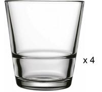 TUMBLERS 2 or 4 LARGE WHISKY GLASSES - COCKTAILS - SOFT DRINKS - 410cc /14.5oz