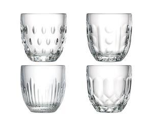 Tumblers: 4 x 23cl La Rochere Troquet Tumblers, Glass