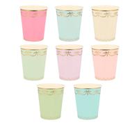 Tumblers - Meri Meri x Ladurée - Set of 8 Multicoloured one size