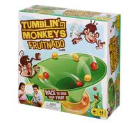 Tumblin’ Monkeys Fruitnado Kids Game, 8-inch, with Tongs and Marbles, Great Gift for 5 Year Olds and Up