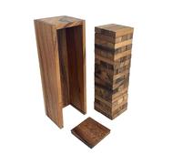 Tumbling tower game, handmade toys and games, great fun with the family