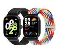 TumCez Braided Bracelet Compatible with Xiaomi Redmi Watch 5/Redmi Watch 4/Xiaomi Smart Band 9 Pro/Smart Band 8 Pro Replacement Strap for Men Women