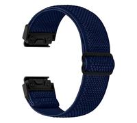 TumCez QuickFit Bracelet for Garmin Fenix 8 47 mm/Fenix E 47 mm/Fenix 7/Fenix 7 Pro/Fenix 6/6 Pro/Fenix 5/5 Plus/Epix Gen 2 Wristband, 22 mm Elastic Nylon Replacement Strap for Approach S62/S60
