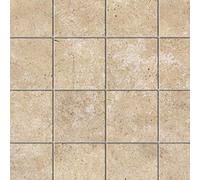 Tumdee Miniatures Dolls House 1:12th Scale A3 Embossed Limestone Square Tiles Cladding Wallpaper