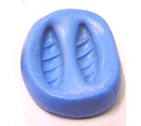 Tumdee Miniatures Dolls House Miniature Pair of Rustic Rolls Silicone Mould