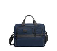 Tumi Alpha 3 Organizer Laptop Briefcase blue