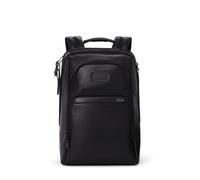 Tumi Alpha 4 Backpack 15 Inch Expandable Made of Leather Black