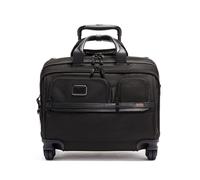 Tumi Deluxe 4 Wheel Laptop Briefcase 35.5cm - Alpha 3 - Black - 739016 - 0742315471549