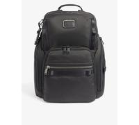 Tumi Mens Tumi Sheppard Zipped Nylon Backpack Black