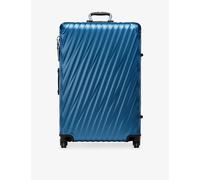 Tumi Tumi 19 Degree Extended Trip Checked Luggage Aluminium Suitcase 77.5cm Texture Horizon Blue