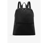 Tumi Womens Black/gunmetal Just in Case Double-zip Branded Nylon Backpack 39.5x31cm