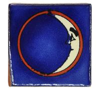 Tumia LAC Handmade Mexican Talavera Tile - Authentic Style Bella Ceramic Tiles for Crafts, Backsplashes and Home Improvement - 25 Pack