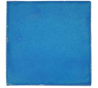 Tumia LAC Handmade Mexican Talavera Tile - Authentic Style Idurre Ceramic Tiles for Crafts, Backsplashes and Home Improvement - 25 Pack