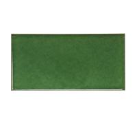 Tumia LAC Handmade Mexican Talavera Tile Brick Effect - Misty Green Authentic Style Ceramic Tiles for Crafts, Backsplashes and Home Improvement - 36 Pack